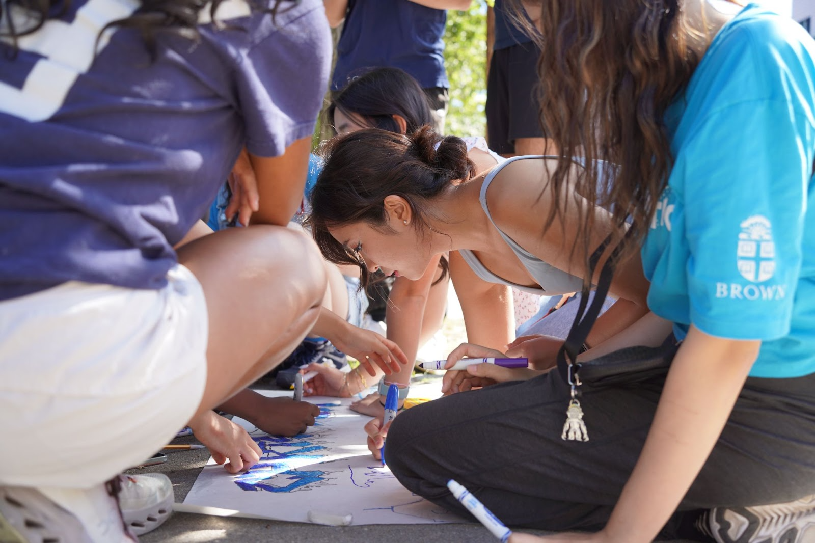 PLME students enjoying a group activity